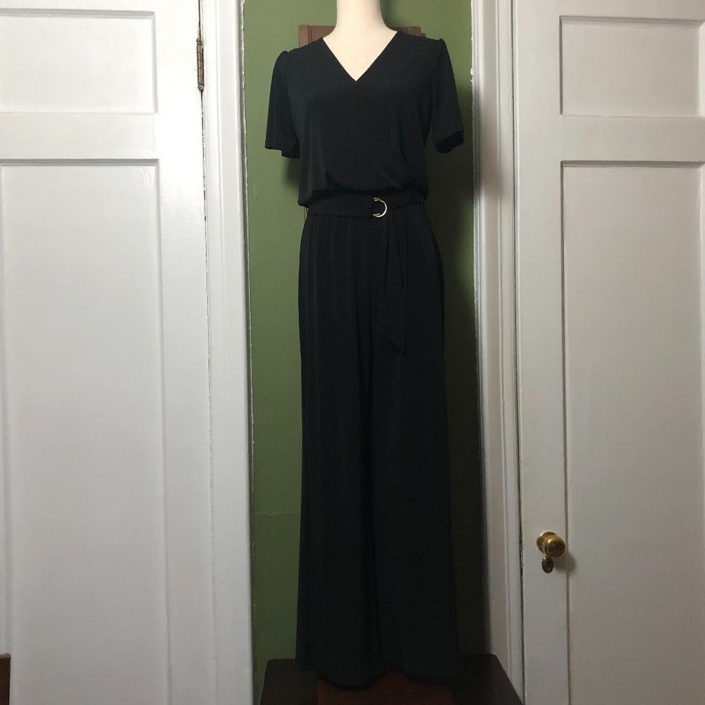 black Michael Kors jumpsuit, size small